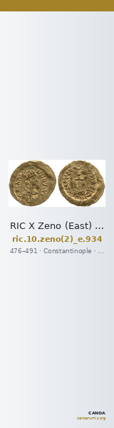 RIC X Zeno (East) 934 — CANOA