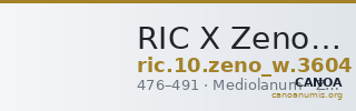 RIC X Zeno (West) 3604 — CANOA