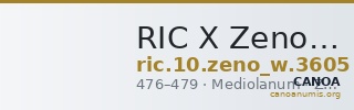 RIC X Zeno (West) 3605 — CANOA