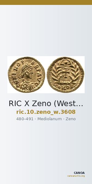 RIC X Zeno (West) 3608 — CANOA
