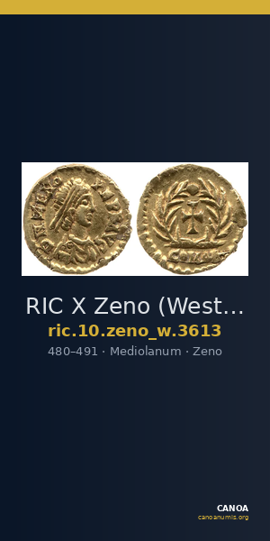 RIC X Zeno (West) 3613 — CANOA