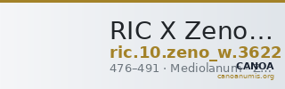 RIC X Zeno (West) 3622 — CANOA