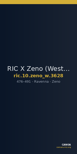 RIC X Zeno (West) 3628 — CANOA