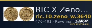 RIC X Zeno (West) 3640 — CANOA