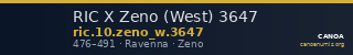 RIC X Zeno (West) 3647 — CANOA