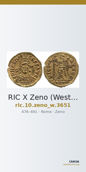 RIC X Zeno (West) 3651 — CANOA