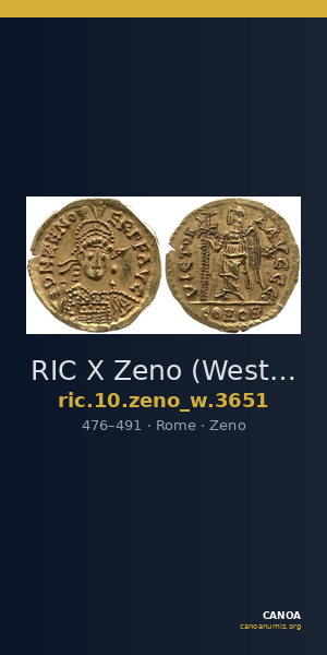 RIC X Zeno (West) 3651 — CANOA