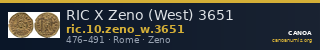 RIC X Zeno (West) 3651 — CANOA