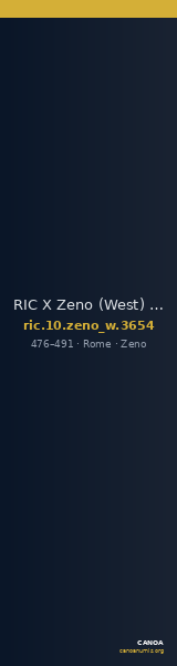 RIC X Zeno (West) 3654 — CANOA