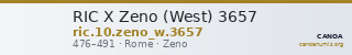 RIC X Zeno (West) 3657 — CANOA