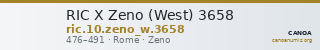 RIC X Zeno (West) 3658 — CANOA