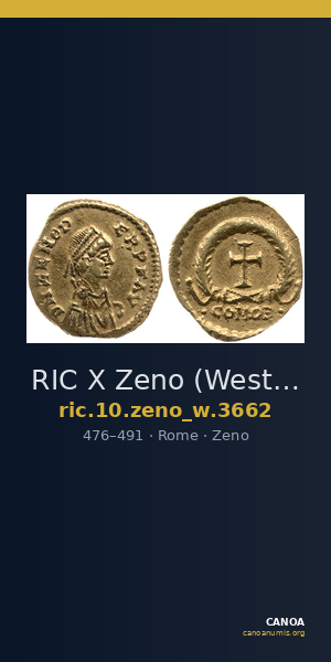 RIC X Zeno (West) 3662 — CANOA