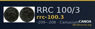 RRC 100/3 — CANOA