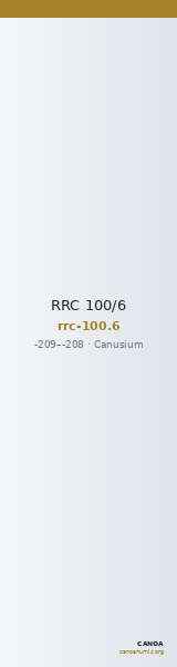 RRC 100/6 — CANOA