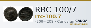 RRC 100/7 — CANOA