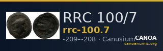 RRC 100/7 — CANOA
