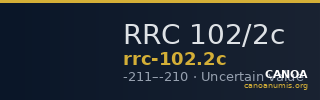 RRC 102/2c — CANOA