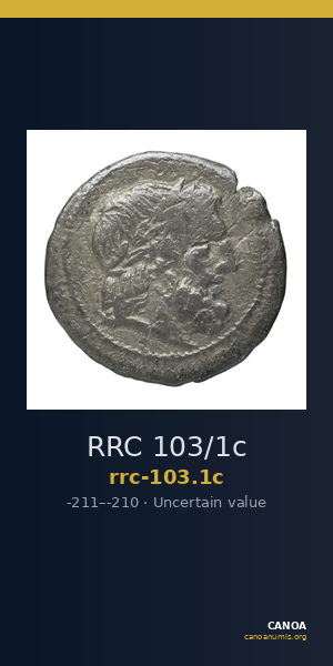 RRC 103/1c — CANOA