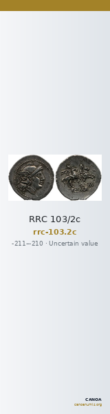 RRC 103/2c — CANOA