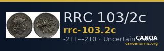RRC 103/2c — CANOA
