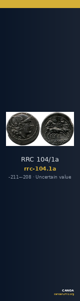 RRC 104/1a — CANOA
