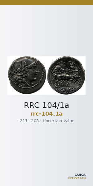 RRC 104/1a — CANOA