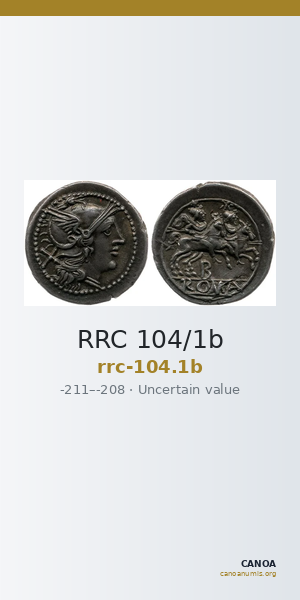 RRC 104/1b — CANOA