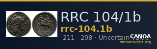 RRC 104/1b — CANOA