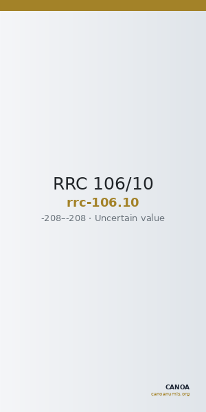 RRC 106/10 — CANOA