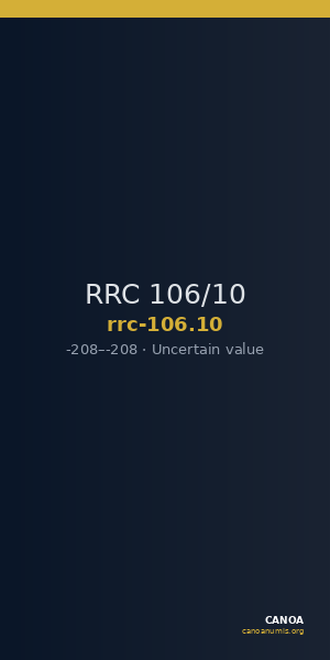 RRC 106/10 — CANOA