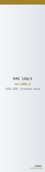 RRC 106/3 — CANOA