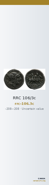RRC 106/3c — CANOA