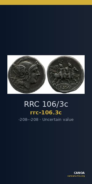 RRC 106/3c — CANOA