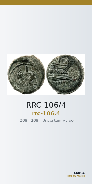 RRC 106/4 — CANOA