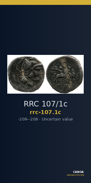 RRC 107/1c — CANOA