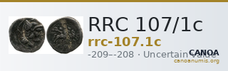 RRC 107/1c — CANOA