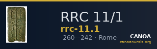 RRC 11/1 — CANOA