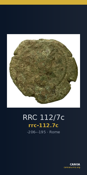RRC 112/7c — CANOA