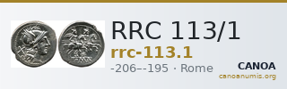RRC 113/1 — CANOA