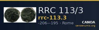 RRC 113/3 — CANOA