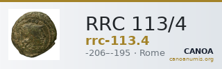 RRC 113/4 — CANOA
