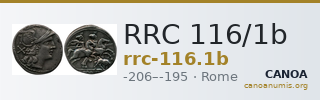 RRC 116/1b — CANOA
