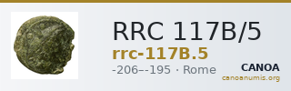 RRC 117B/5 — CANOA
