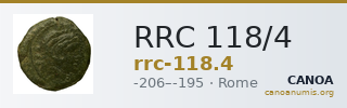 RRC 118/4 — CANOA