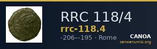 RRC 118/4 — CANOA