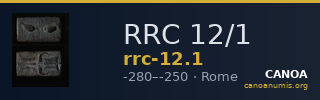 RRC 12/1 — CANOA