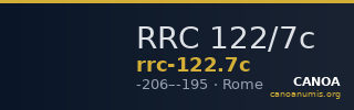 RRC 122/7c — CANOA