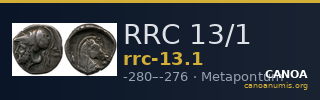 RRC 13/1 — CANOA