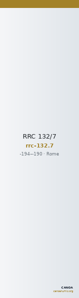 RRC 132/7 — CANOA