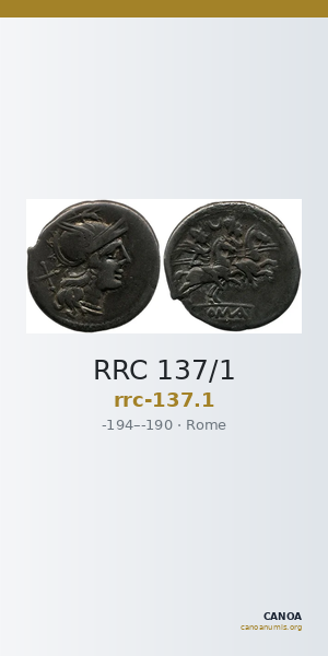 RRC 137/1 — CANOA